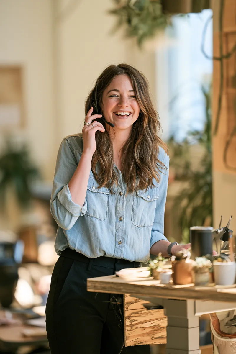 A BHG Loan support specialist ready to help borrowers